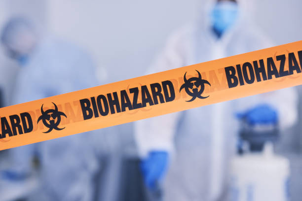 Professional Blood Cleanup technician working in Chester, NH